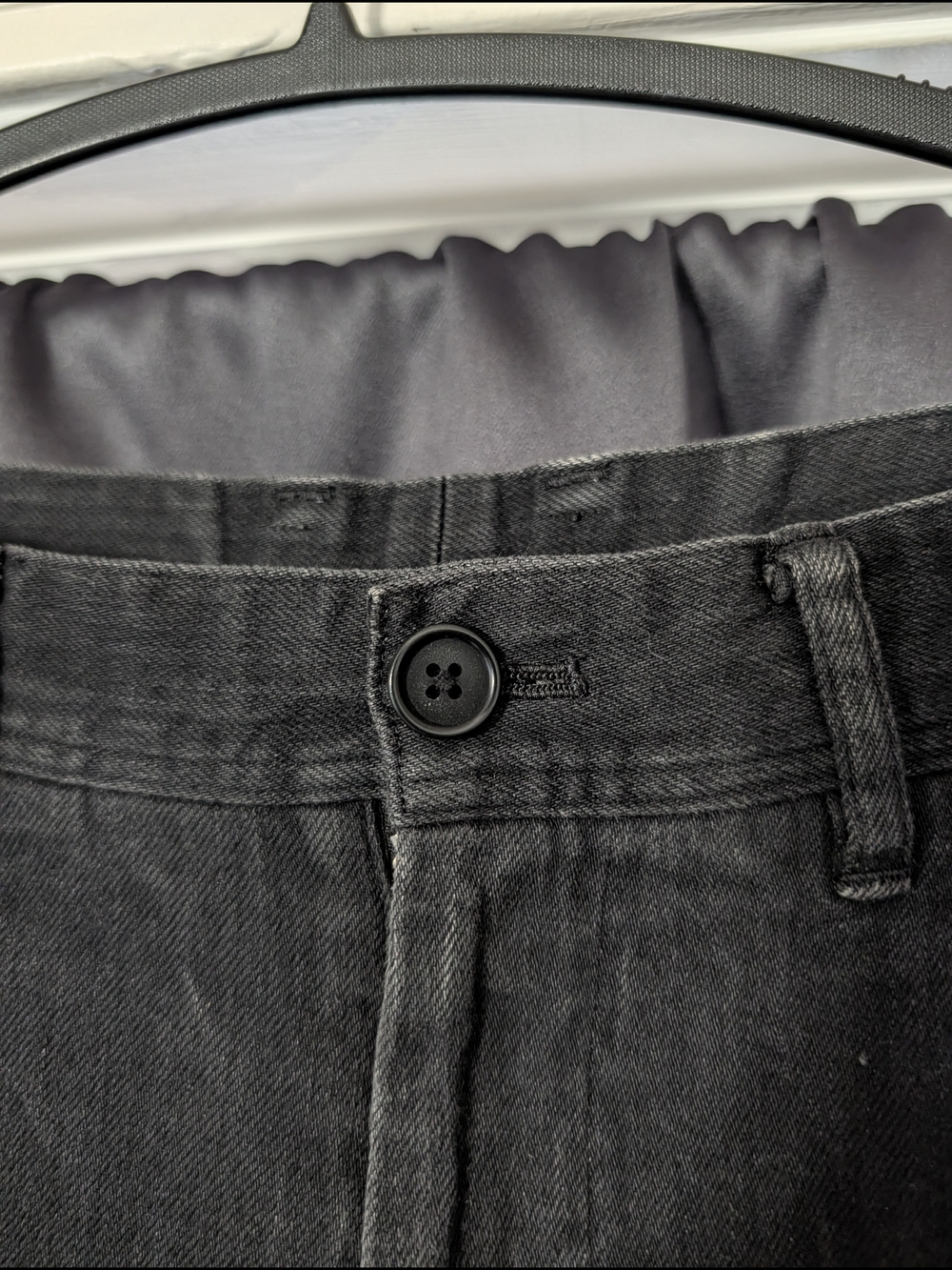 Yohji Yamamoto Men's Black Bondage Strap Buckle Straight-Leg Jeans Japan Sz 2 - Picture 5 of 16